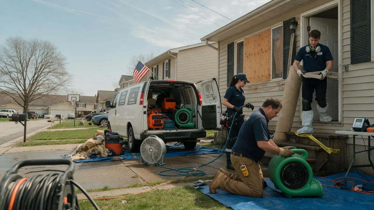 Water Damage Restoration in Leeds, ME near me